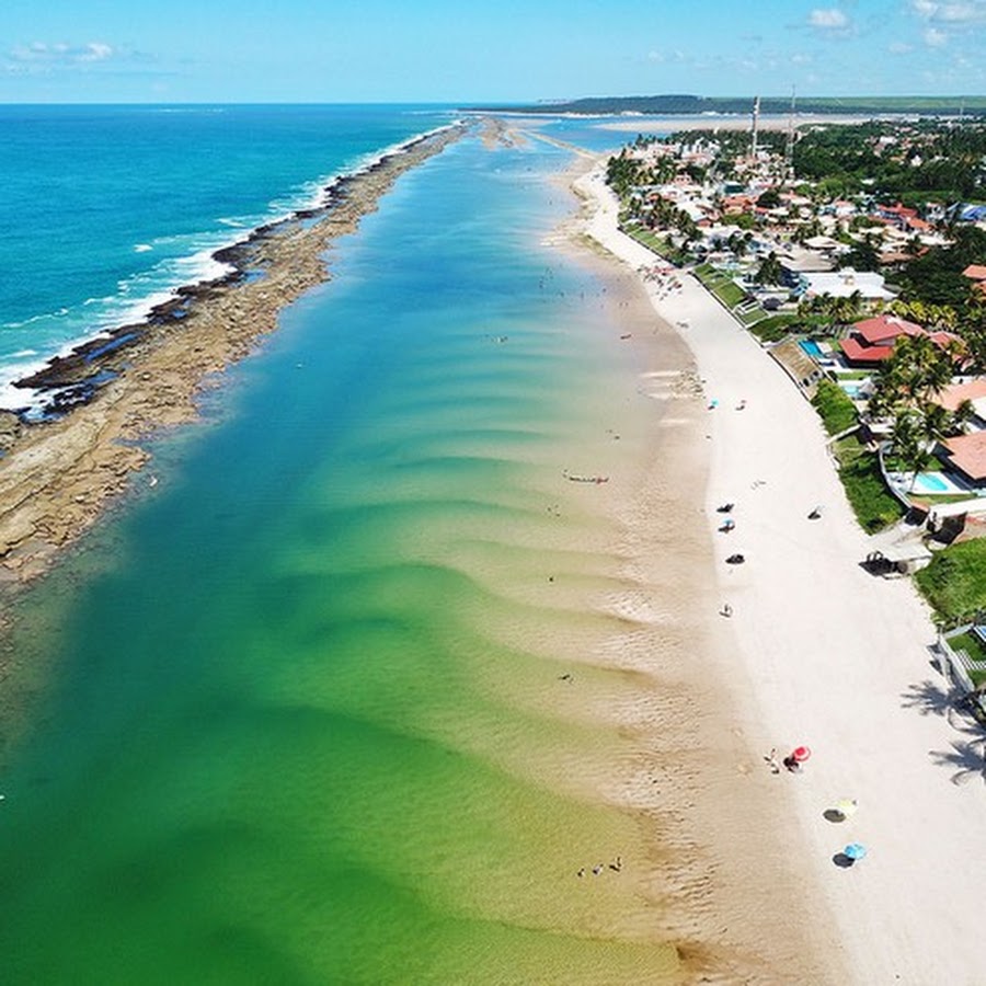 Praia barra de São Miguel