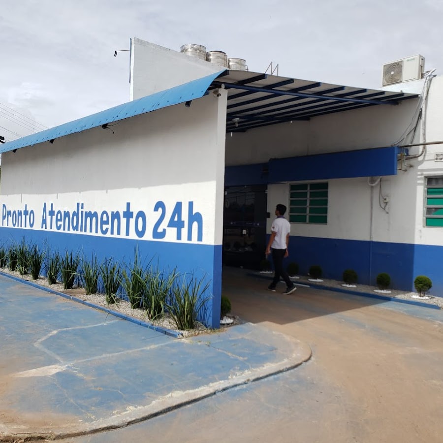 Canteiro central do Hospital