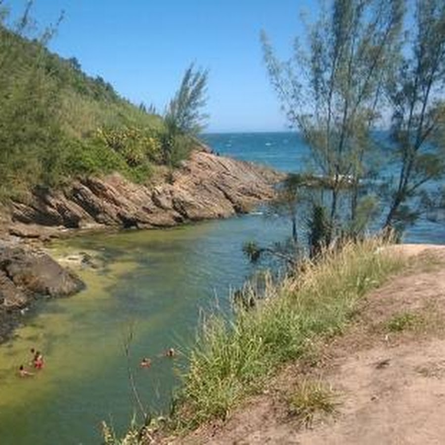 Encontro Rio e lagoa Ponta Negra, Maricá RJ