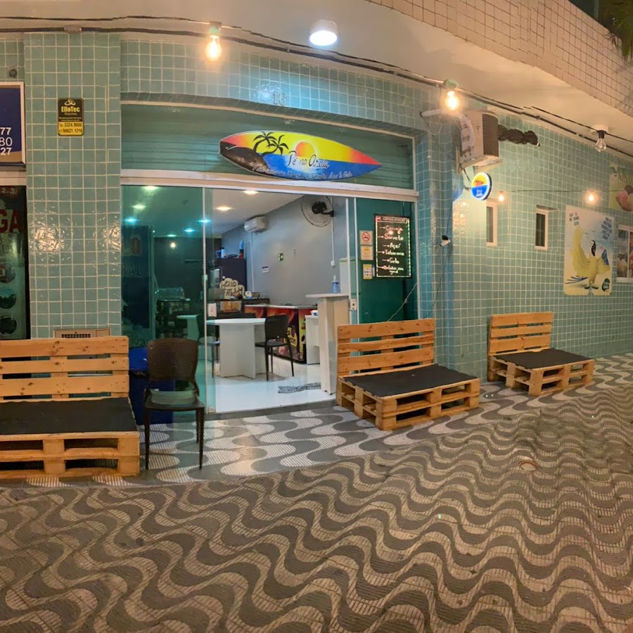 Lado conveniência pe na areia