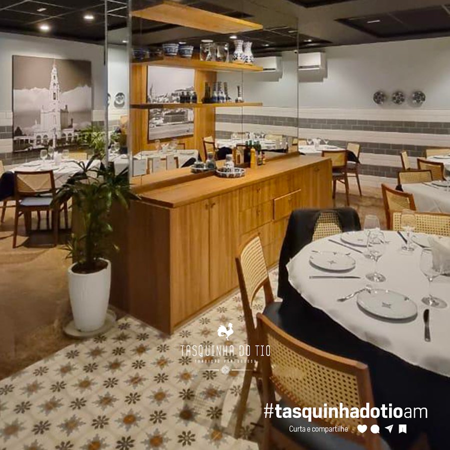 Restaurante logo antes da TI