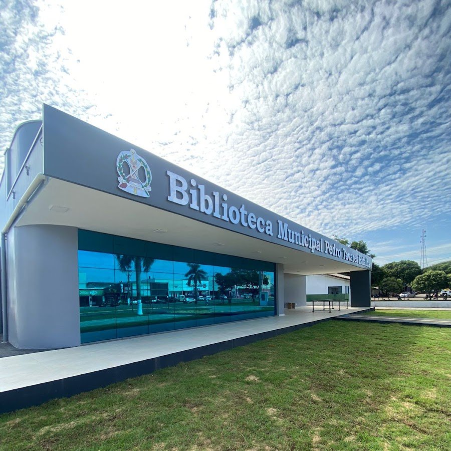 Biblioteca municipal Pedro Tavares e polícia civil