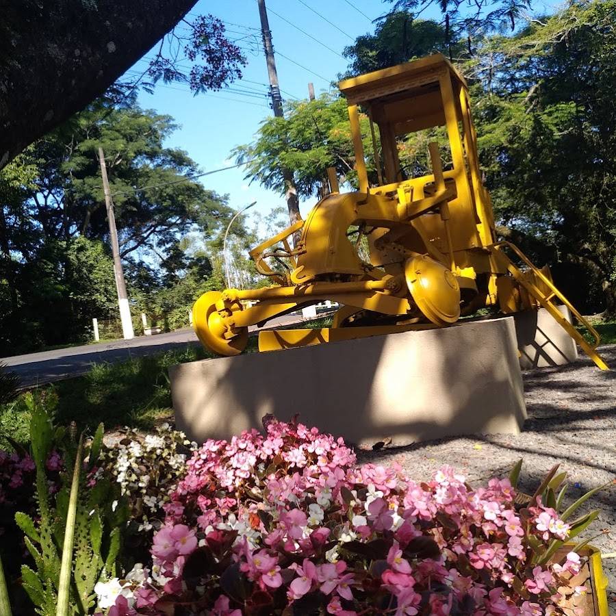 Estacionamento do Espaço cultural de Rolante
