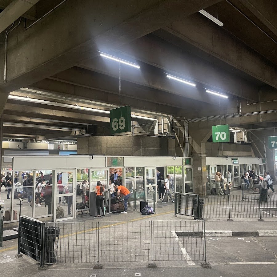 Estacionamento da Rodoviária - Bus station parking lot