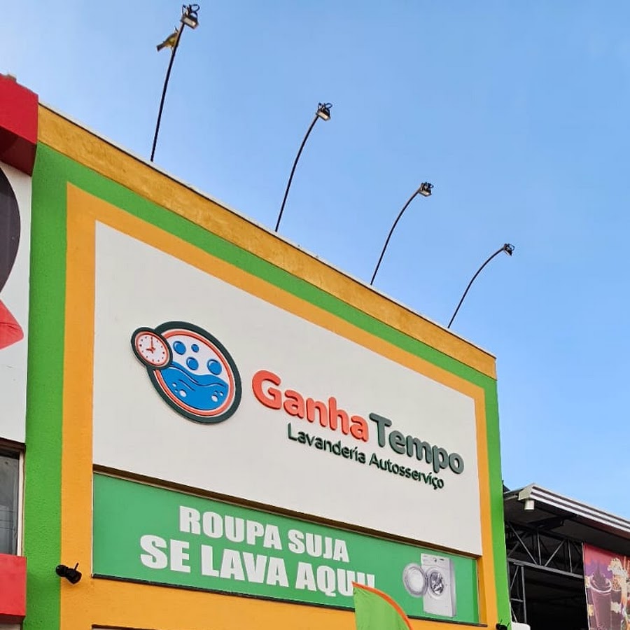 Ganha Tempo lavanderia autosserviço