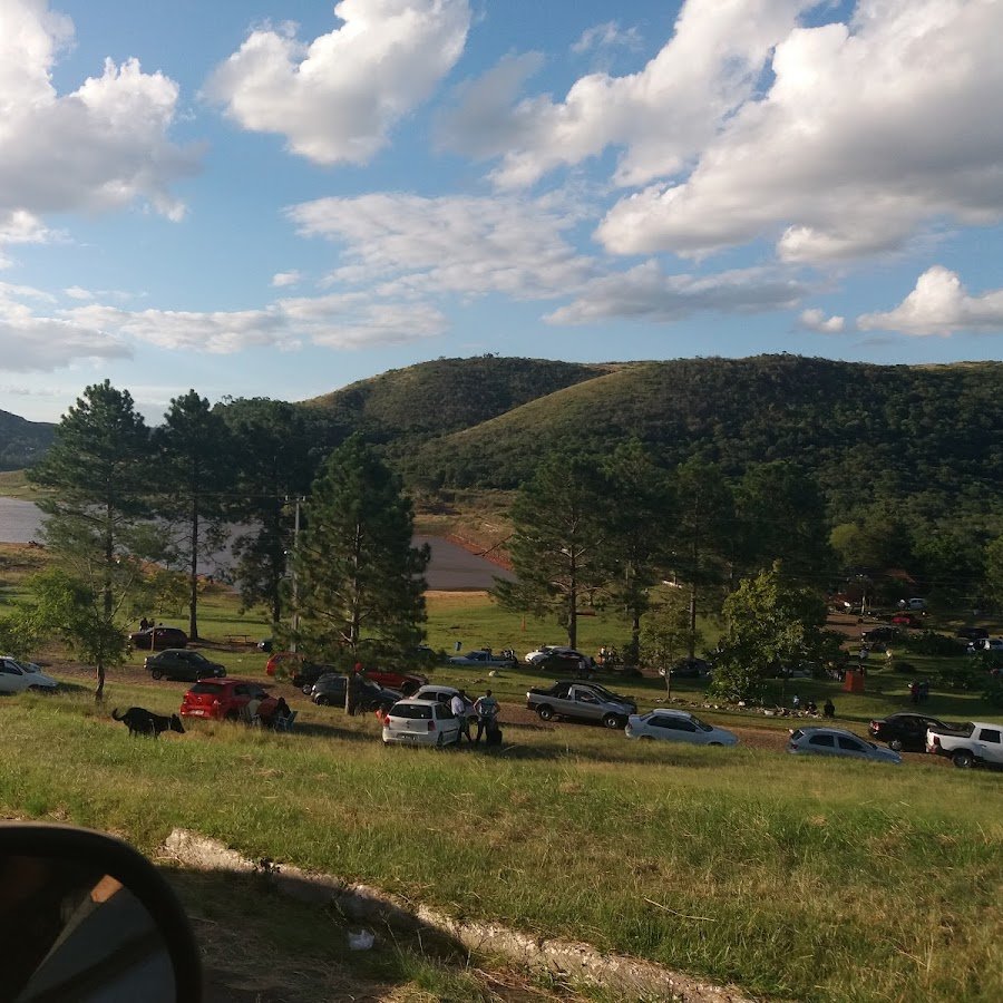 Lago Artificial na Batova. Lago artificial perto de Santana do Livramento.