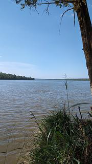 à beira do rio