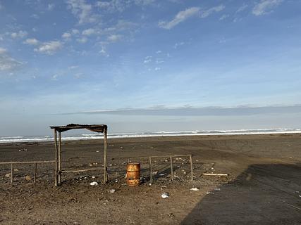 A estrada para a praia