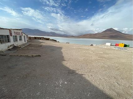 Acampamento Militar. Laguna Blanca