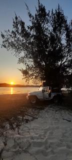 Acampamento selvagem na Lagoa