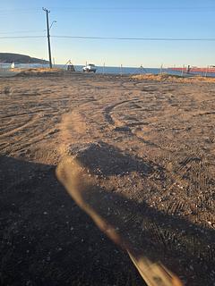 Acampamento selvagem na praia