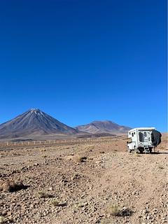 Acampamento selvagem com vista bonita