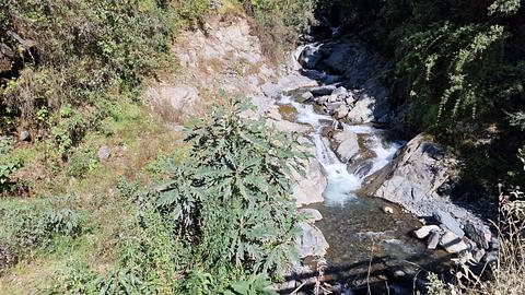 Água limpa do rio