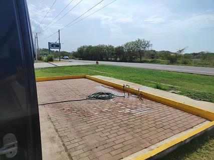 Água no Posto Texaco