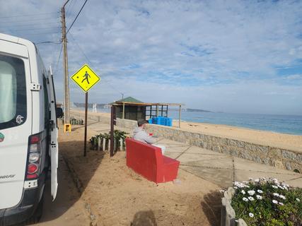 Algarrobo norte perto de Bahia las Rosas