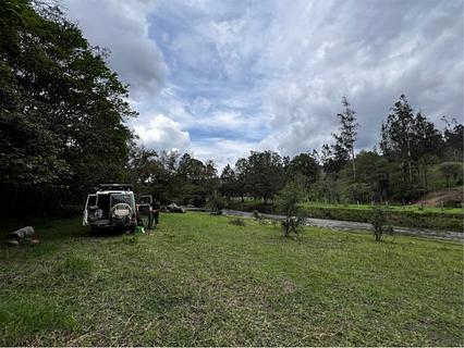 Ao lado do Río Tibaná
