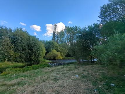 At the river
