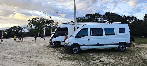 Balneário beira rio
