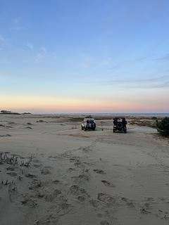 Behind the dunes & Beachcamp