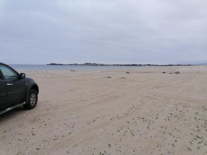 Bem na praia