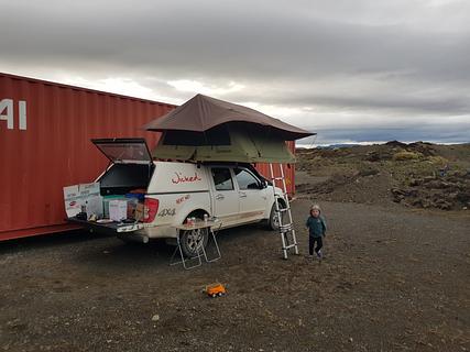 Bushcamp / cascalheira