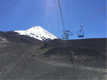 Cable to Osorno volcan