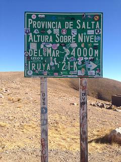 Caminho da montanha para Iruya