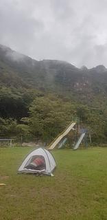 Camping comunitário Aguas Calientes