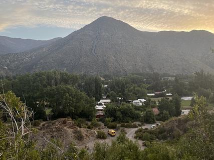 Camping em estrada de terra particular