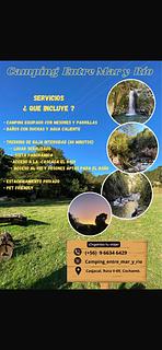 Camping entre mar y rio