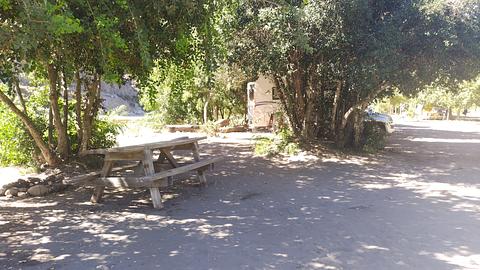 Camping perto da ponte