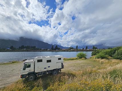 Campspot by the river