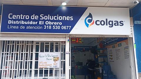 Centro de soluciones distribuidor el obrero COLGAS
