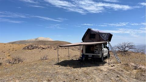 Cerro Blanco 4x4 camp