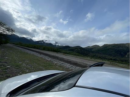 Cerro Colorado trail's parking spot