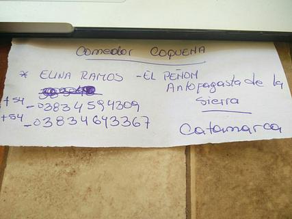 Comedor Coquena