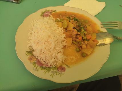 Comida quente para ciclistas famintos