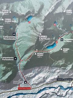 CONAF. Entrada para Cerro Castillo