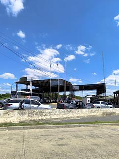 Cruzamento de fronteira em Clorinda - saída da Argentina e entrada no Paraguai