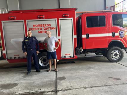 Cuerpo Bomberos. Puerto Gaitan