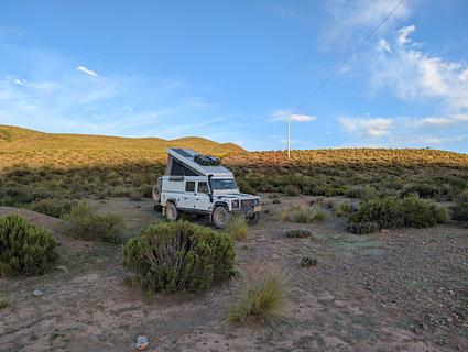 Descanso a 3.850m
