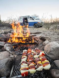 Desert camp Ruinas de Quilmes