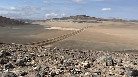 Desert Landscape Petroglyphs