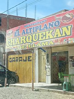 El Altiplano Charquekan de Llama