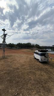 Em frente ao Rio Paraguai