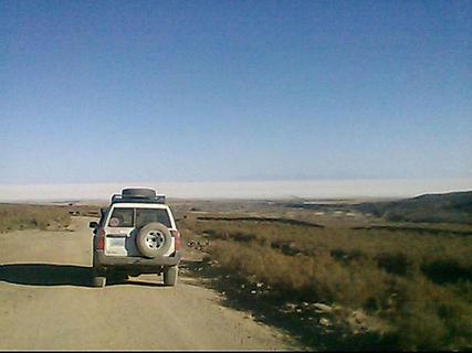 Entrada para o Salar