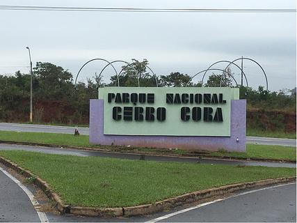 Entrada Parque Nacional Cerro Cora