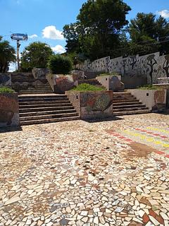 Escalinata San Pedro - degraus com mosaico