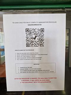 Escritório de imigração chileno