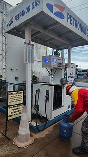 Estação Shell gas glp